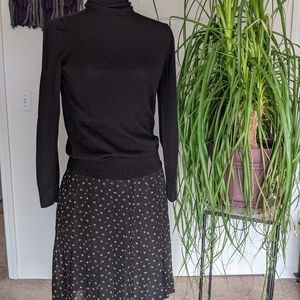Ralph Lauren black pleated skirt